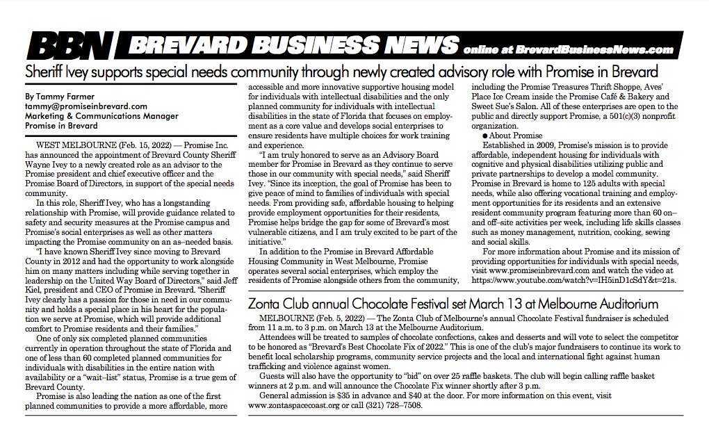 Promise in Brevard tweet media