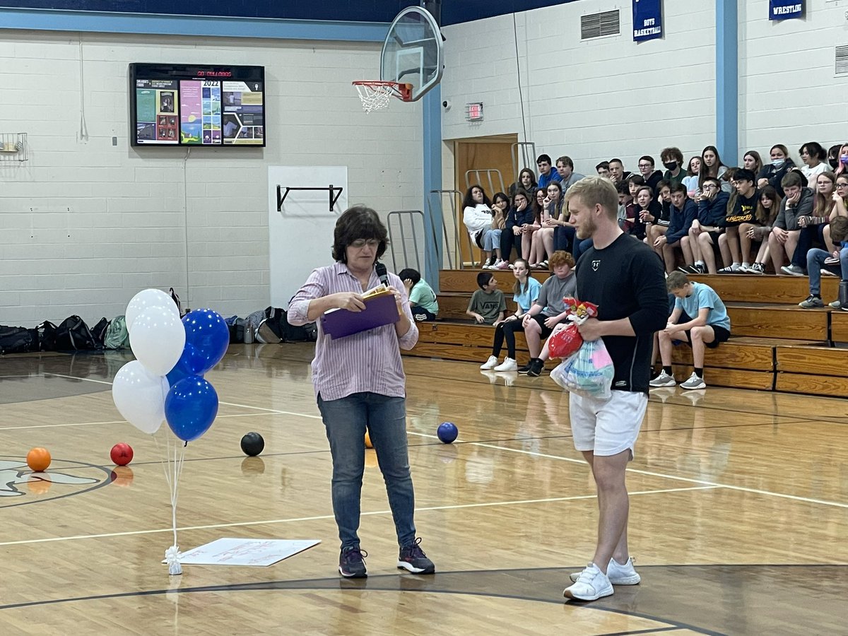 HeatherMTSS's tweet photo. From the enthusiasm of the crowd you might thinks it’s the final 4!  @TheCreekBCMS dodgeball tournament was a thrill for all &amp; celebrated the student’s hard work, raising over 2,000 to decrease plastic pollution &amp; provide water stations for students &amp; Water for Sudan! #ccpsgifted https://t.co/3KI7ldTkrK