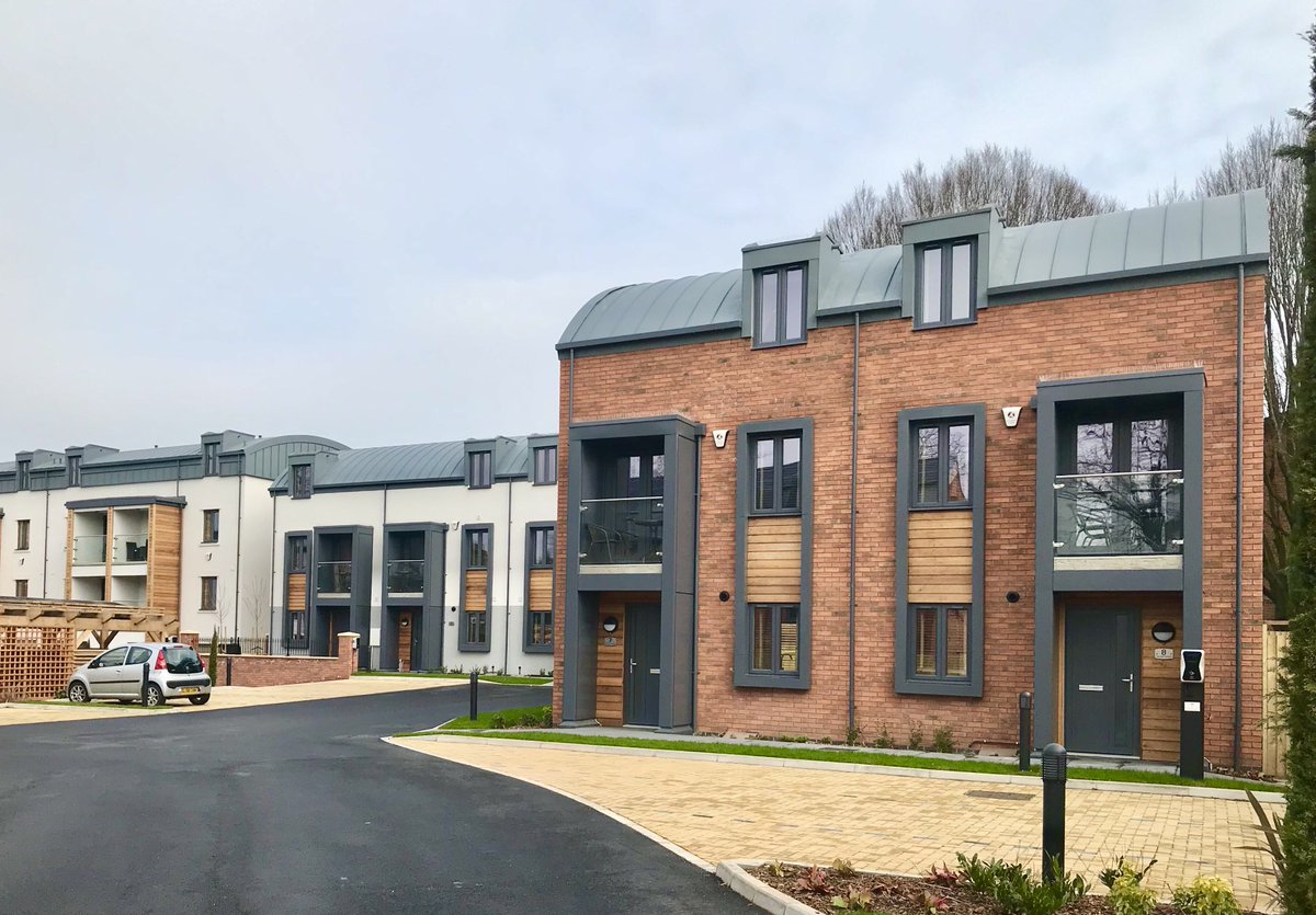 Visit to Leamington Spa today to take some photos of our finished residential project.