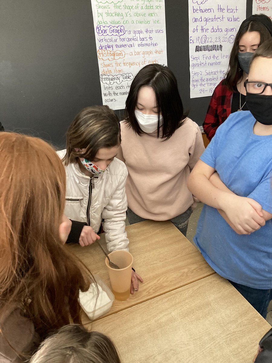 <a href="/MsNadon/">Ms Nadon</a> Lots of inquiry happening in Class 72 today! Simple science experiments of solvents and solutes. Ss made a hypothesis and carried out the experiment with excitement!@centralsenior, @tldsblearns #inquiry