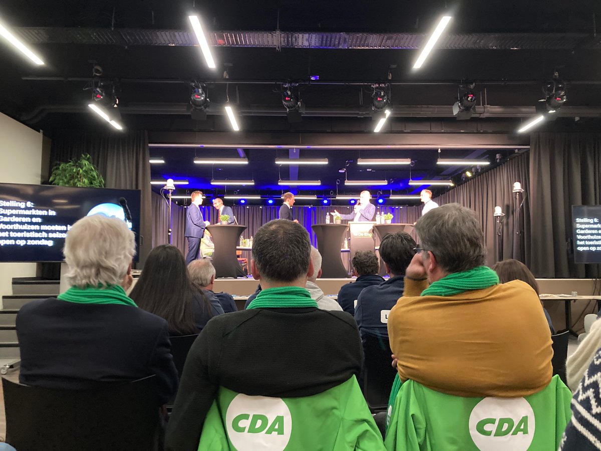 Mooi debat in ontmoetingscentrum De Eng!  #kiesvoorcda