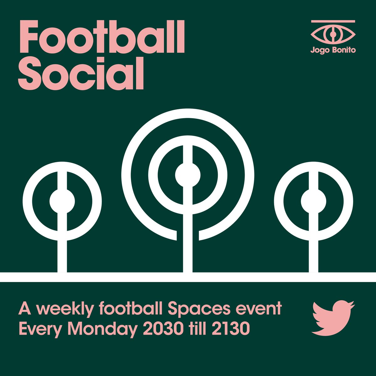 JogoBonitoUK's tweet photo. We want you to join us for our weekly football event. 
A Space where you are part of the conversation. 
Somewhere for footie lover to unite and lament in equal measures.

https://t.co/8PuAmlBCCk https://t.co/QiJo1TUlSd