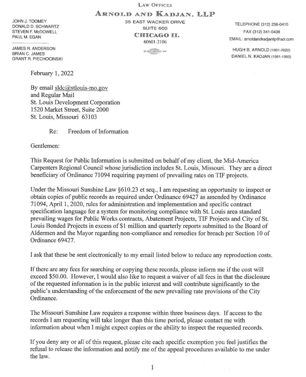 gouldj77's tweet photo. hey @MidAmCarpenters & @UBCJA_Official, it doesn’t take an attorney to make Sunshine requests. I made 100s’ as the Prevailing Wage Compliance Officer for the STL-KC-CRC in SOIL. Better use of resources my ass! #ItsOnly$ https://t.co/ULjzOneG6f