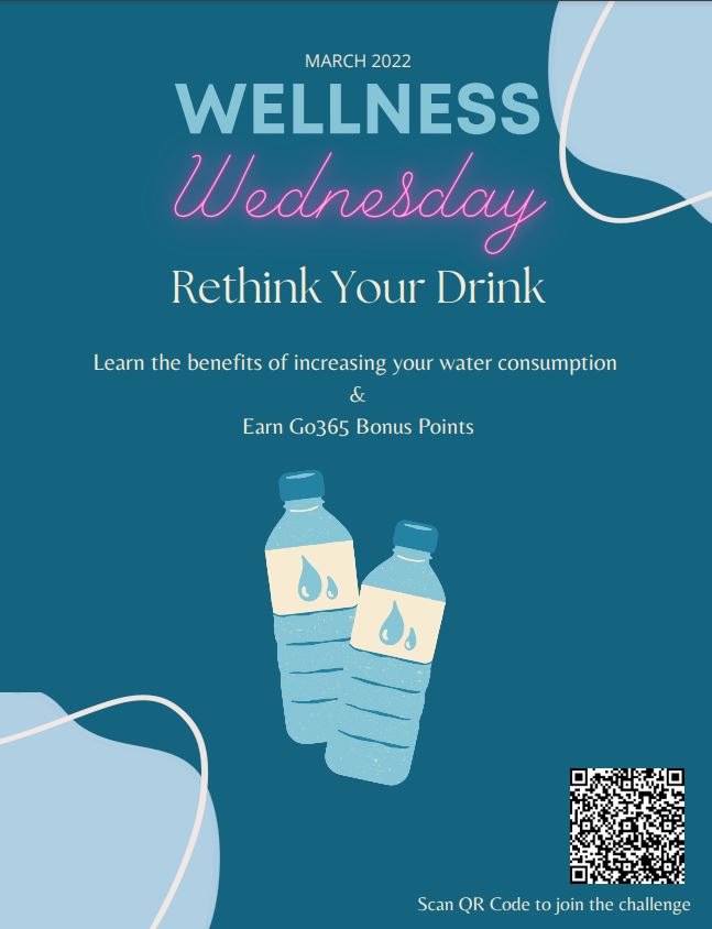 cjusdwellness's tweet photo. Are you drinking enough water? Go365 would like to introduce the Rethink Your Drink challenge. The goal is to increase awareness around what you’re drinking on a regular basis. Plus, you’ll earn 35 Weekly Bonus Points for participating!

Register:
https://t.co/m2HaFLMA9z https://t.co/49P88616n2