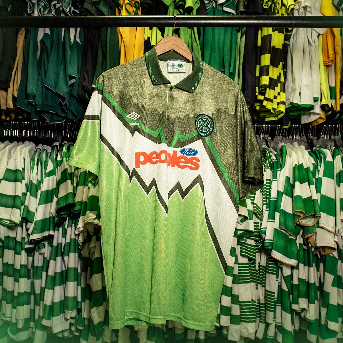 celtic 91/92 away kit