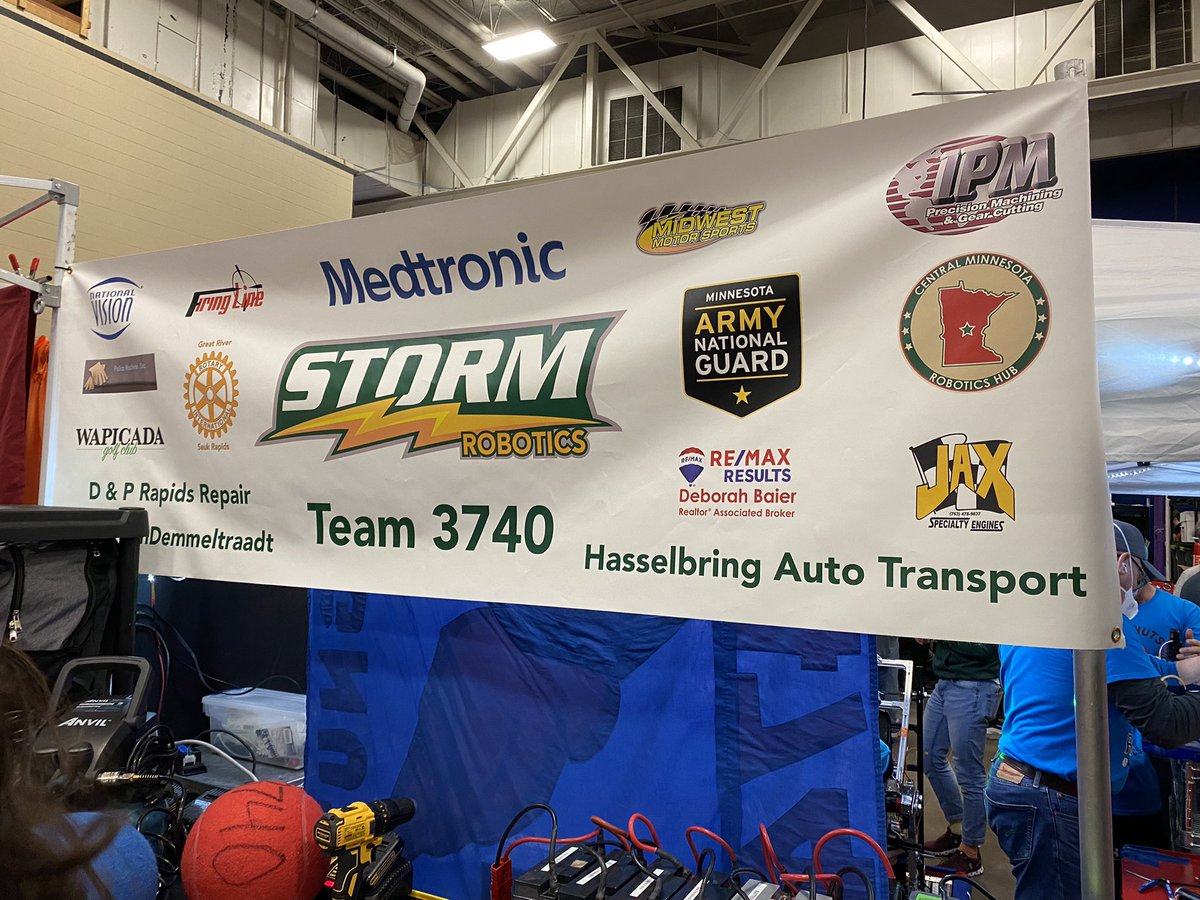 Storm_Robotics's tweet image. Team 3740 is all inspected and ready for field calibrations/practice matches. Fastest inspection in Storm Robotics History! Go Storm! Thank You Volunteers and Sponsors for getting us here and giving us opportunities. #Stormnation #gostorm #isd47