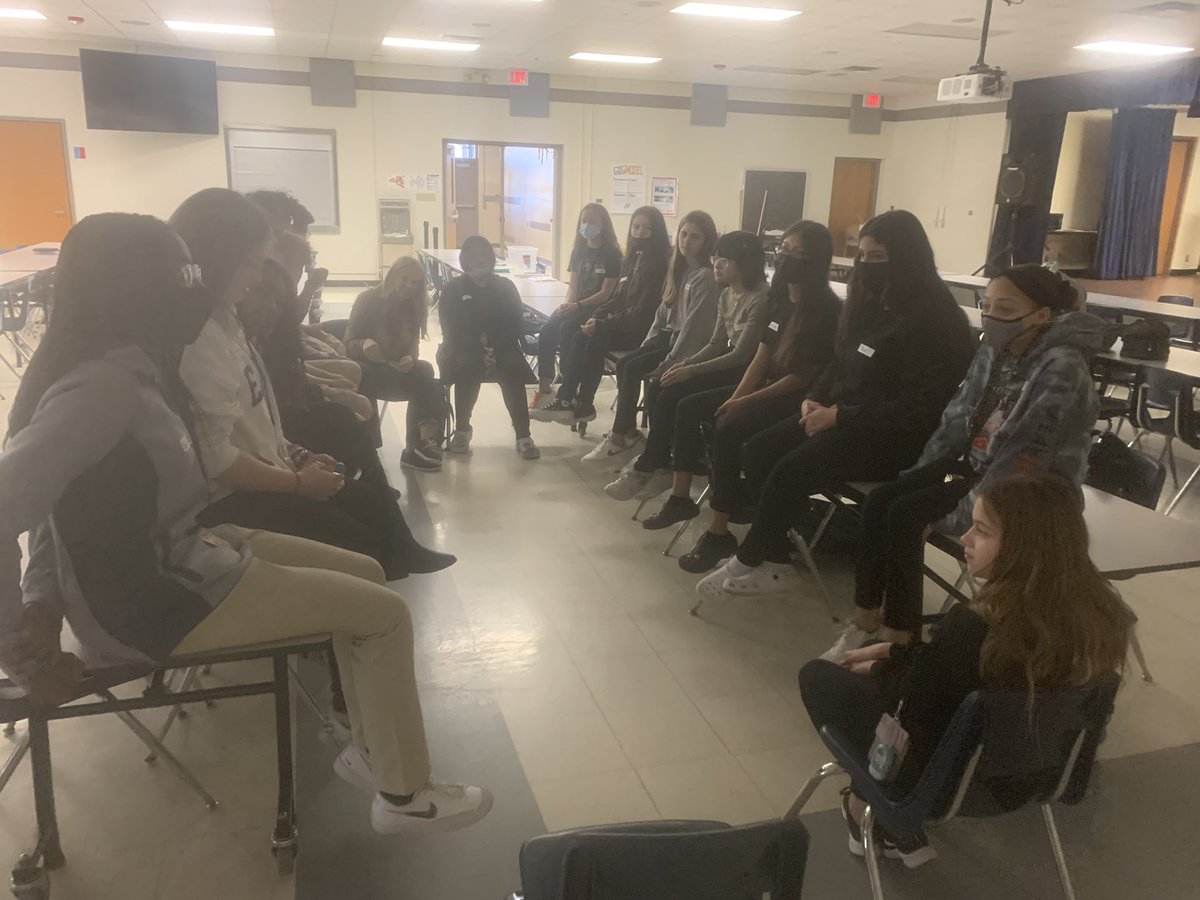 CrandallMiddle's tweet photo. The 7th grade student advisory team met to discuss ideas for next year!!! #buildingatCMS https://t.co/LJ4VyU9xJa