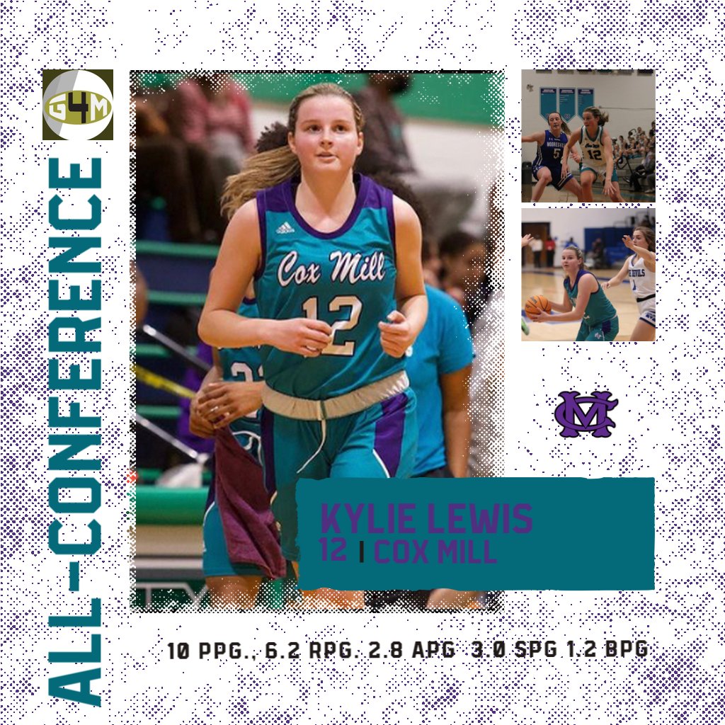 Congratulations to <a href="/kylie_lewis3/">Kylie Lewis</a> on making the Greater Metro 4 All-Conference team.

Kylie was top 5 in the conference in rebounds, assists, steals and blocks and led the team in scoring.  

#builtatthemill #millmentality #4T