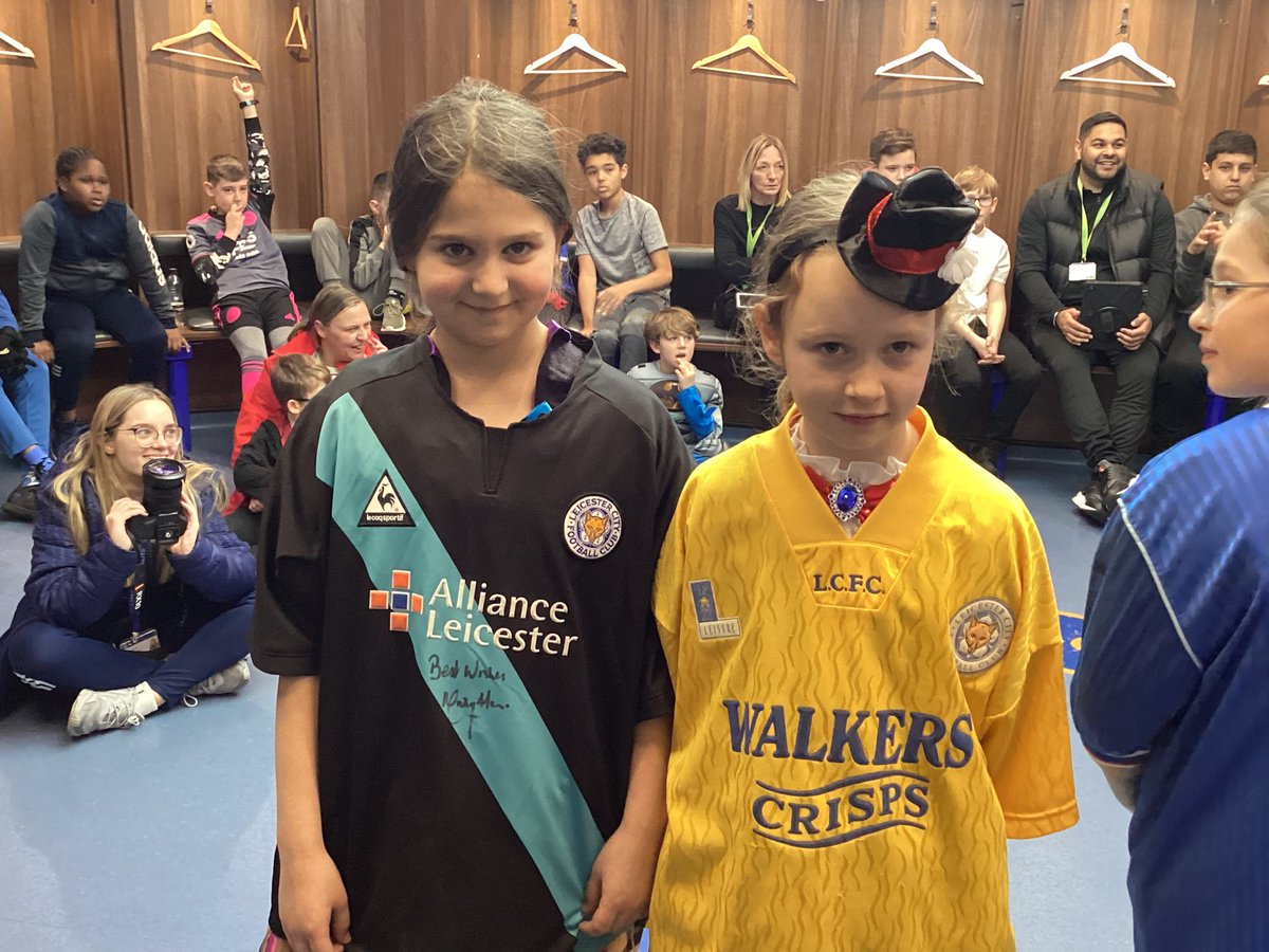 Had a great day celebrating #WorldBookDay at the King Power Stadium 🏟<a href="/TMET_PrimaryInt/">TMET Primary Intervention</a> <a href="/AbbeyMead_TMET/">Abbey Mead Primary Academy</a> <a href="/LCFC_Community/">Leicester City in the Community</a>