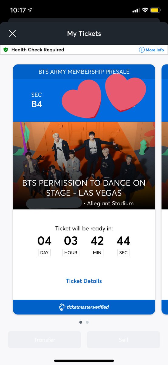 hollilopp's tweet photo. WTS/SELLING BTS PTD Las Vegas
2 floor tickets (right next to each other) for Day 3 Friday April 15
B4 Row 33 Seat 10-11
Will provide video proof, etc.
Pls DM offers!
#PTD_ON_STAGE_LV #PTD_ON_STAGE_LasVegas https://t.co/is8TBd6Kzp