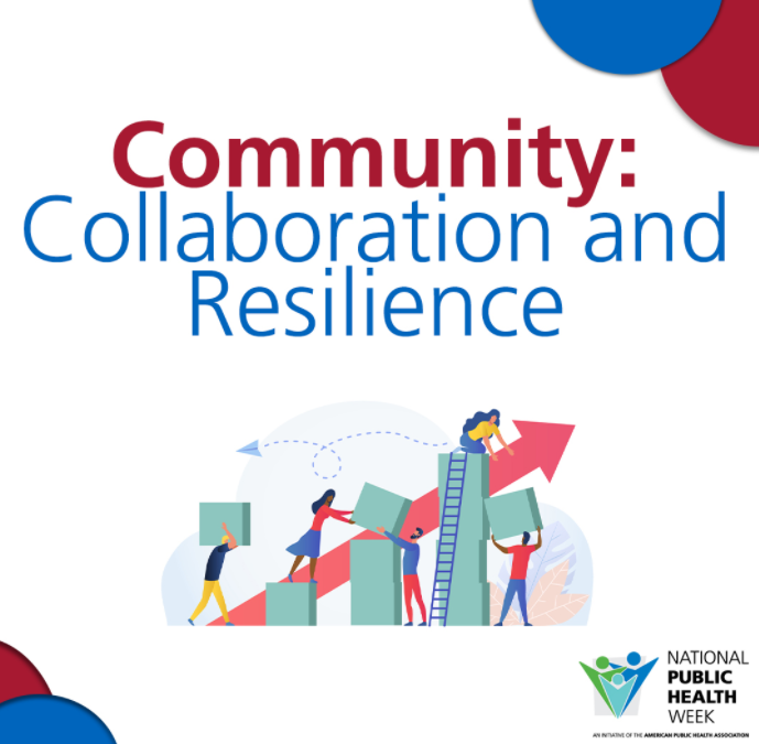 We must work together to improve housing, education, food, transportation and the environment to support equity, resilience and the health of our communities and the people who live, work, play and learn there. NPHW.org. #NPHW