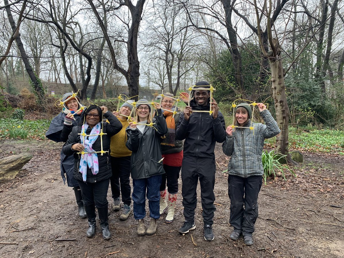 MyForestSchool's tweet photo. Smile! 😊 
Our East London Students on Day 2 of their Forest School Leader Training with us 🙌 https://t.co/AnhVvLw17Y