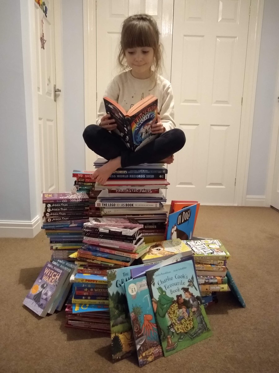 Our extreme reading winning photographs! <a href="/CullingworthVPS/">Cullingworth Village Primary School</a>  <a href="/WeAreBDAT/">BDAT</a>  <a href="/WorldBookDayUK/">World Book Day UK 📚</a>