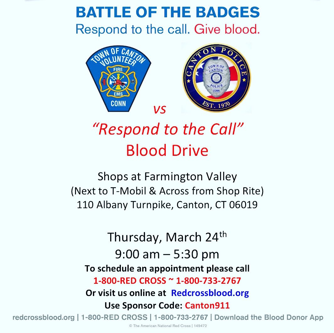 Canton CT Police tweet media