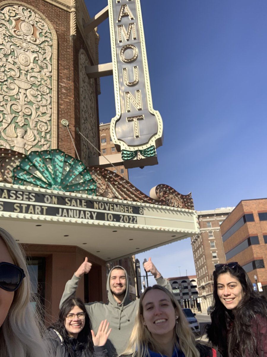 MissVice0's tweet image. #EDU3620 the paramount theatre. history because it is a historic landmark for aurora. math because profit from tickets, tracking sales, etc. biology because of music frequency in your ears.