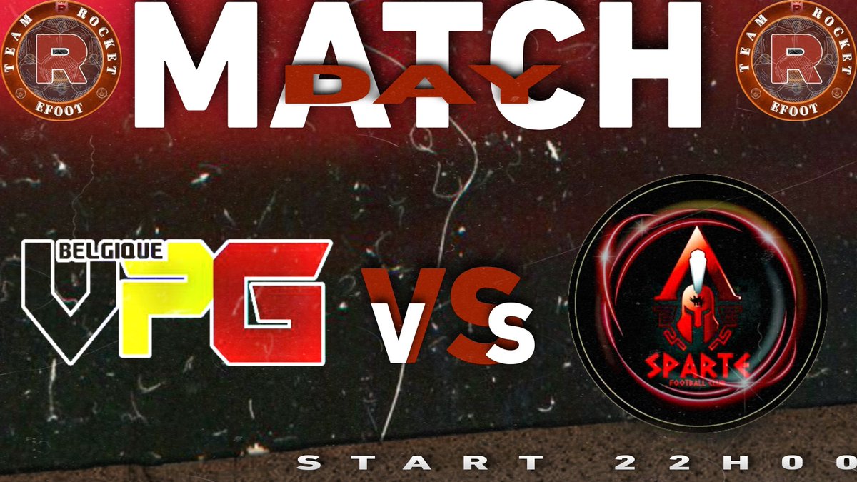 TeamrocketEfoot's tweet image. Programme du soir et composition 🗓️🎽

Un seul match pour cette fin de semaine, c'est notre début en @belgique_vpg (remplacement d'une équipe) et il faut taper fort d'entrée 🤯

Bonne chance à @SparteFc 👀