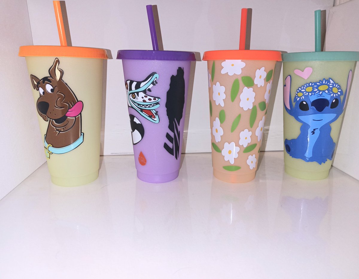 smallt72's tweet image. Guys I made these tumblers yesterday and posted today, I sold out within 5 minutes🥺 im so thankful for this. If anyone on here wants one, just dm me and I am willing to ship! They are selling for $15 a piece, and im adding more designs next week🖤