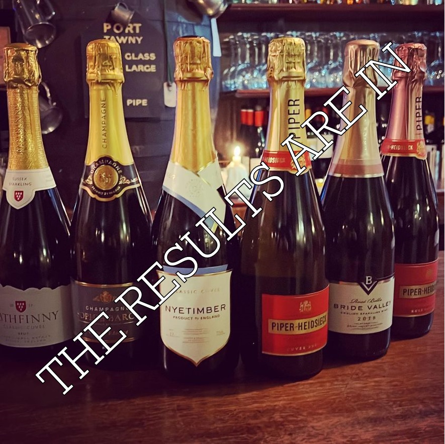 Evingelical's tweet photo. Champagne or English sparkling wine? A friendly rivalry.

We recently brought together some examples of the best sparkling wine these vinous neighbours had to offer for a bit of a showdown.

Head over to https://t.co/llOhXBeCc2 to check out what (if any) conclusion we came to. https://t.co/QCTaA9qdIx