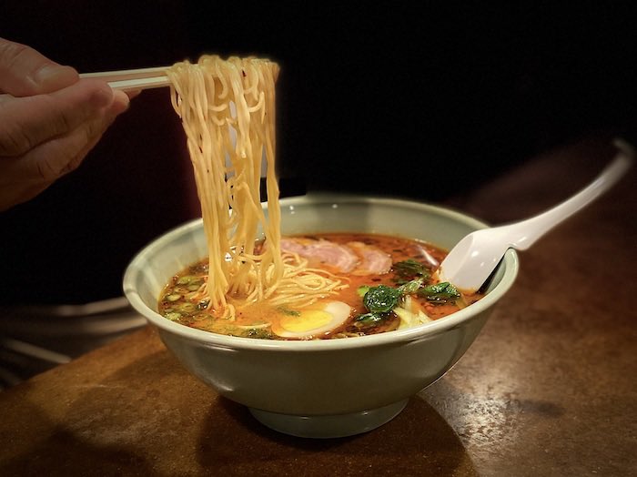 Pusha T ordered spicy ramen at the ramen place but he tried it and it’s spicier than he thought‼️😳