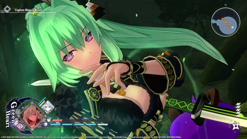 Neptunia x Senran Kagura: Ninja Wars Switch gameplay trailer