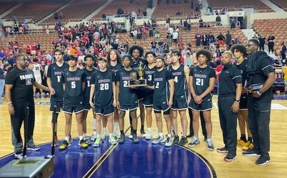 🚨Congrats to Hamilton Boys Basketball! Despite the lost to Perry 48-38 made history from a 9th seed to State Runner Up! What a show of talent &amp; hardwork for this team &amp; coaching staff. <a href="/quincyadams01/">𝓠𝓾𝓲𝓷𝓬𝔂 𝓐𝓭𝓪𝓶𝓼⚔️🧬</a> 13pts 5reb  3ast 2blk <a href="/aaron_foote32/">Aaron Foote</a> 9ts <a href="/d4imonn/">Daimon Denning</a>  6pts 7reb. <a href="/HHS_Athletics_1/">HamiltonAthletics</a>