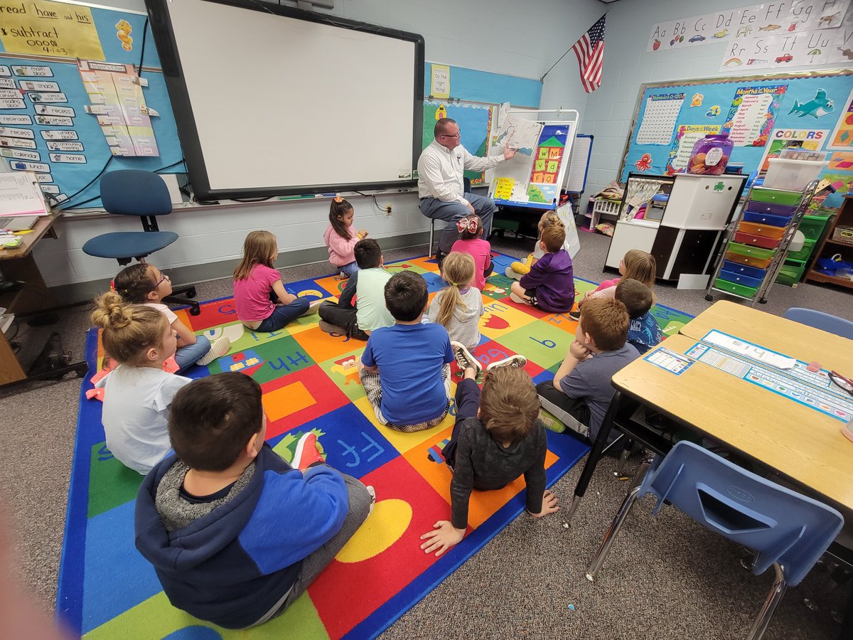 Thanks <a href="/ReinhardtDerek/">Derek Reinhardt</a> for reading "Oh the Places You'll Go!" to our class! <a href="/USD303/">USD 303 - Ness City</a>