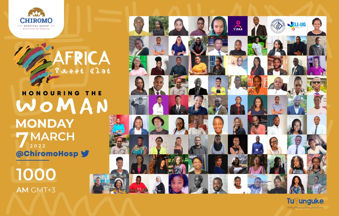 ChiromoHospGrp's tweet photo. On the panel, we'll have:

@karimimuthuuri @Mwalimu_IbnMusa @MindTransforma @triza_ireri @macercikoh @IAmAkoth @Netto254 @Nzau_Viola @KowaFredrick @muchira_wanjiku @Olekirongo  @Mwega11 @Shumbakadzi11 @Tposian @mutcy @tana_chikaura  @makotsi_mike @Zewedi96 @safespacearena https://t.co/ijKdR6yKeP