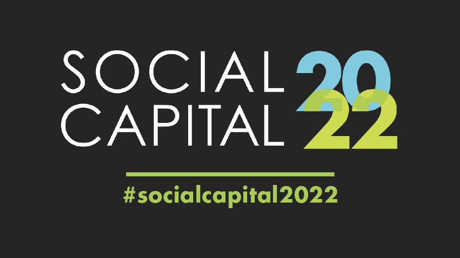 It’s almost time to kick off Day Two of #SocialCapital2022! So excited to hear from our #Nonprofit leaders!