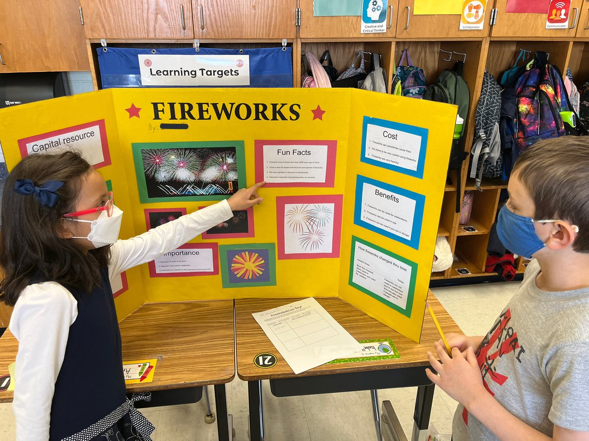 crgildea's tweet photo. 3rd graders had the opportunity to dress to impress today! They were so proud to share some awesome work. #proudteacher @ColumbiaES_fcps https://t.co/A5xUfMfXU9