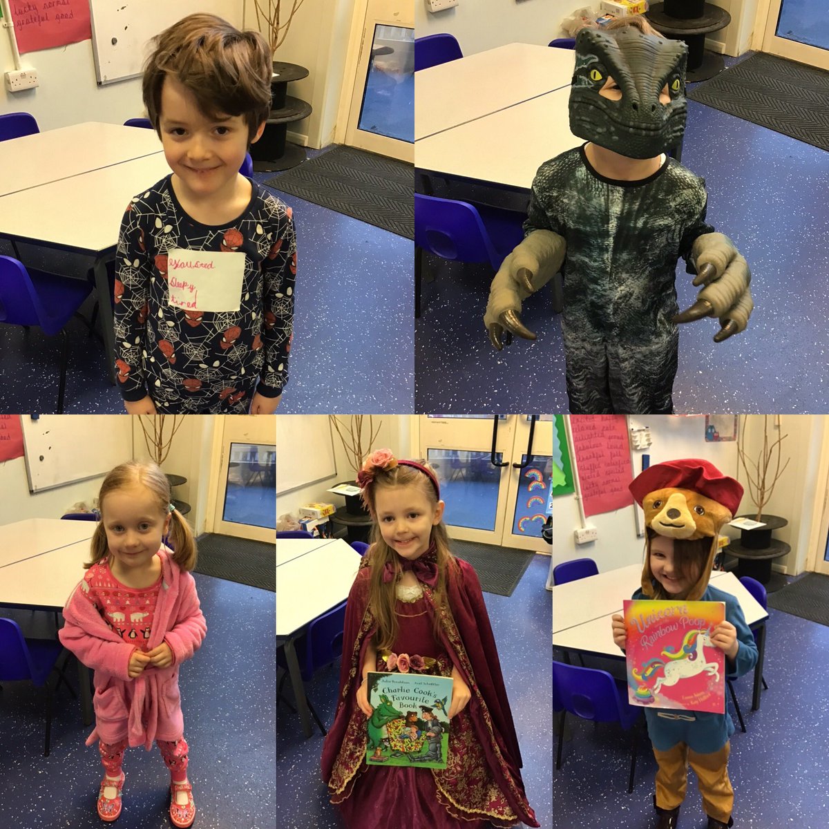 MrsGrahamEG's tweet photo. Year 1 have had an amazing day celebrating #WorldBookDay . We have dressed up as a word, shared lots of stories and done some fun book related activities. @MissPayneStAug #StAugReading https://t.co/gxG5zRExZH