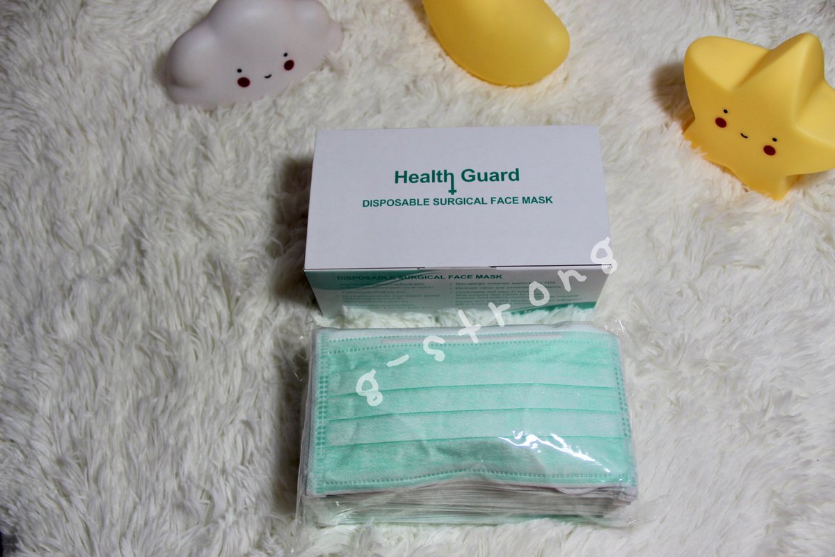 jorjeegorgee's tweet photo. ツ  ลดเหลือ 99฿ (PRO03.03) 

ツ #หน้ากากอนามัยทางการแพทย์ 
ツ  ยี่ห้อ #HEALTHGUARD 
ツ  ไส้กรองหนา23แกรม
ツ  สายกลม /มี 2 สี 💚💙 ใช้แล้วไม่เป็นสิว

#Gstrong_Update
-ˏˋ03.03.2022´ˎ˗
 หมดเขต 13.03.2020

🚌💨flash40(+10฿/กล่องถัดไป)

#โควิด19
#หน้ากากอนามัย https://t.co/h81mBviV9q