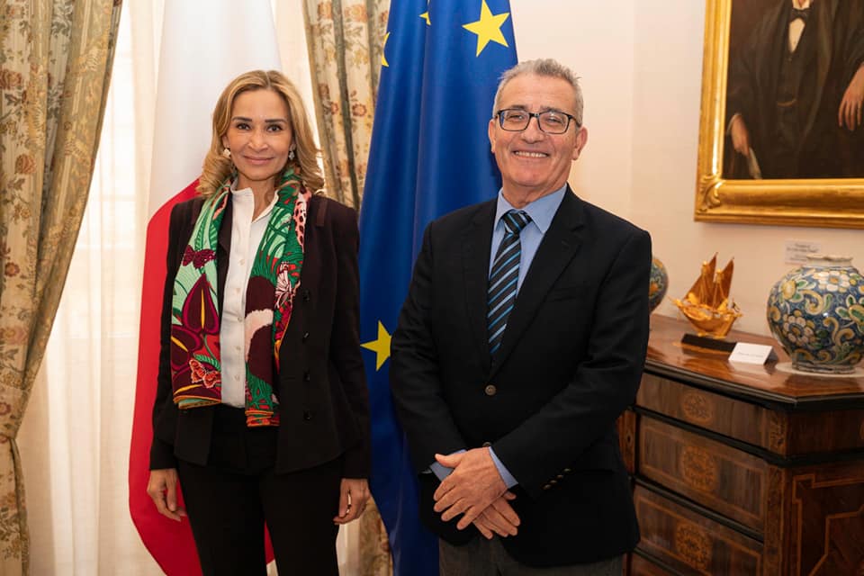 With @AmbsvizzIT we discussed the great need for a ceasefire in #Ukraine, the work needed for peace in #Europe &amp; beyond, and our role as neutral countries in favour of #peace and #dialogue.