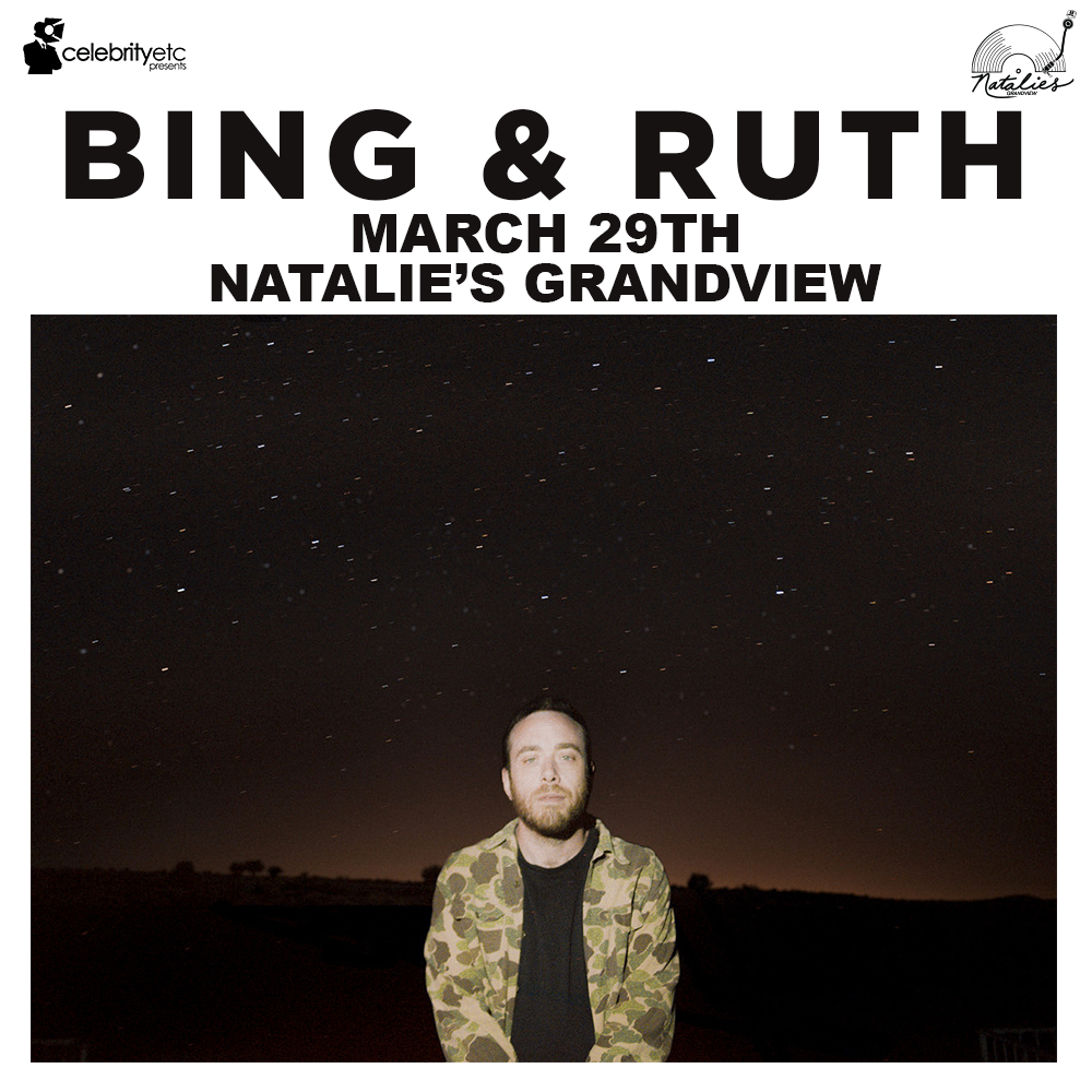 JUST ANNOUNCED!

<a href="/bingandruth/">Bing & Ruth</a> at Natalie's Grandview on March 29th!

Tickets on sale now: bit.ly/3sCk7IZ