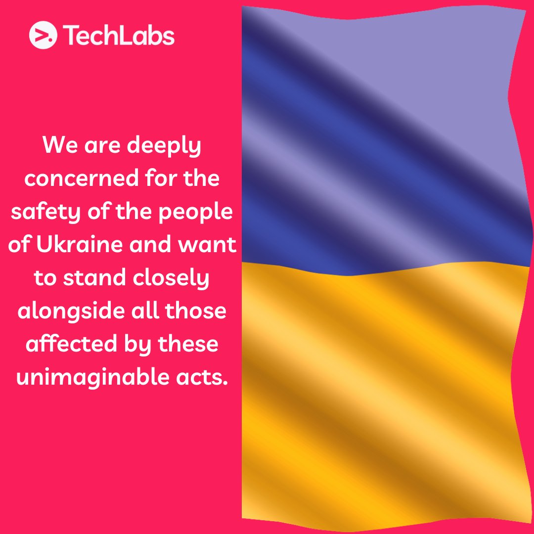 TechLabs_global's tweet photo. We stand with Ukraine 🇺🇦
#StandWithUkraine️ https://t.co/30Scr28st1