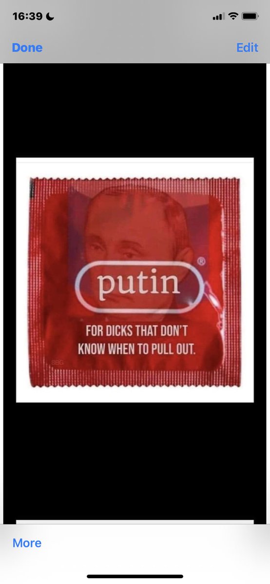sisabatter's tweet photo. #IStandWithPutin 

 Putin is a dick 
 A war criminal 
Oh and he has a small penis https://t.co/WnJ8RyiKXF