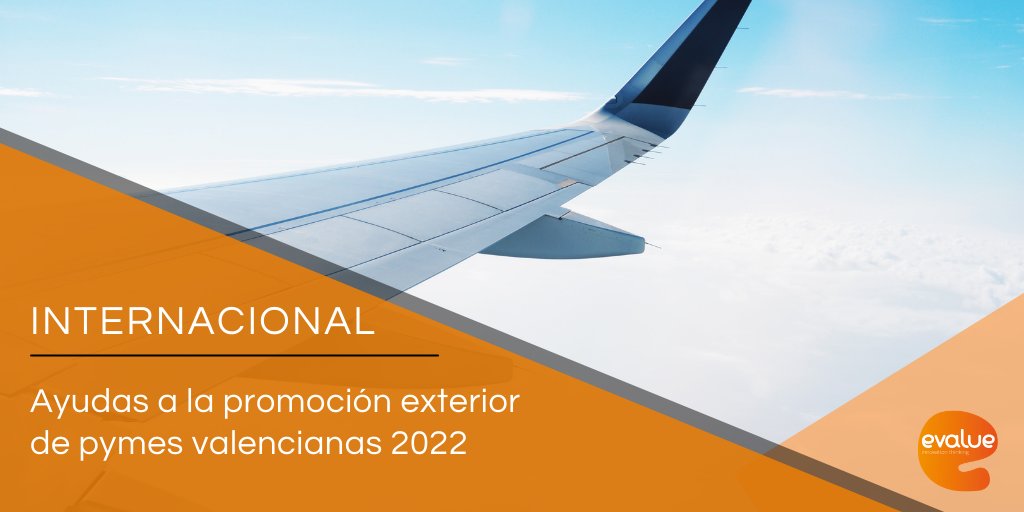 🚨 Publicada la convocatoria de #ayudas a la #PromociónExterior de empresas de la Comunitat Valenciana 2022
🌏 Dirigida a pymes valencianas para favorecer su #internacionalización y la promoción de sus productos en el exterior.
📆 Plazo abierto el 28/03
lnkd.in/eGE95Xit