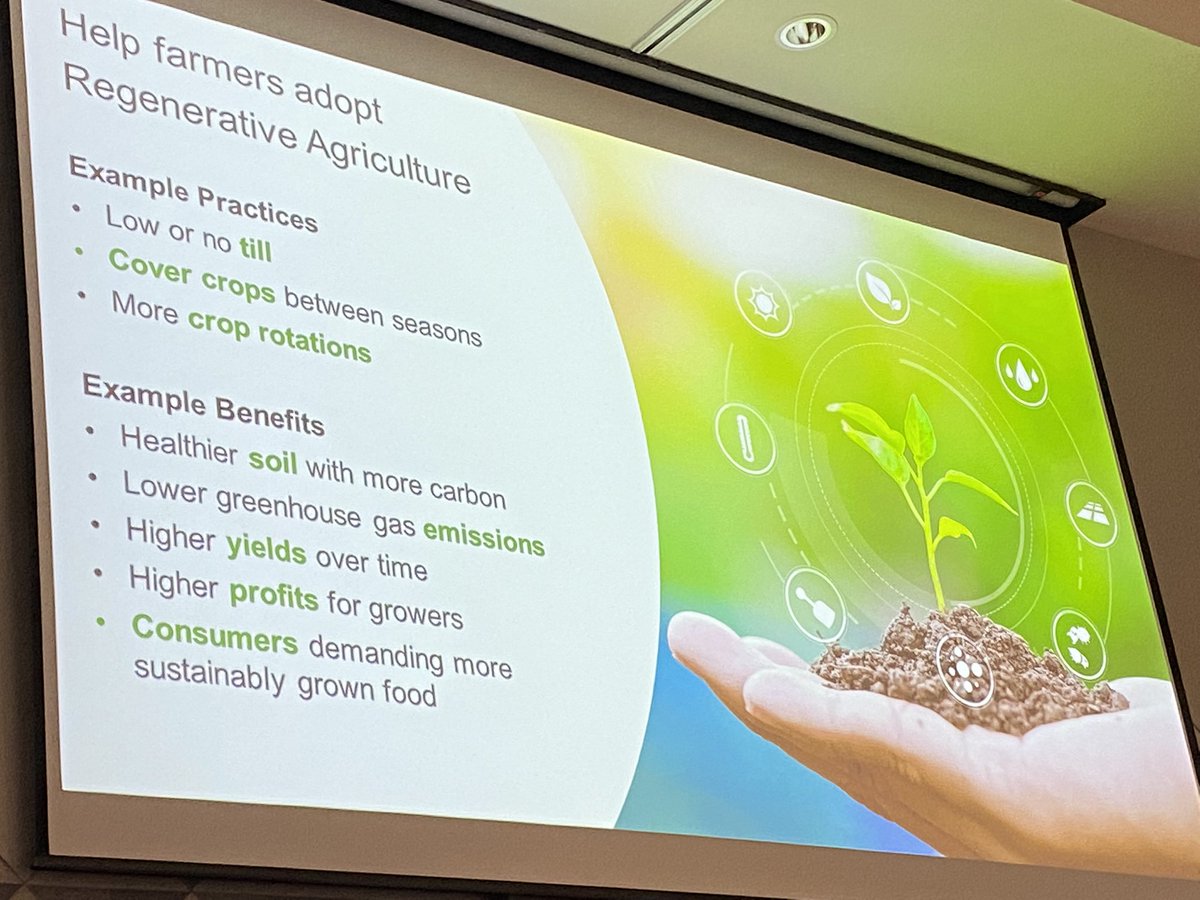 Focus on regenerative agriculture to increase soil health, productivity, reduce climate impact —<a href="/Syngenta/">Syngenta</a>’s <a href="/EFyrwald/">Erik Fyrwald</a> #FutureofFood @FSI_UF_IFAS