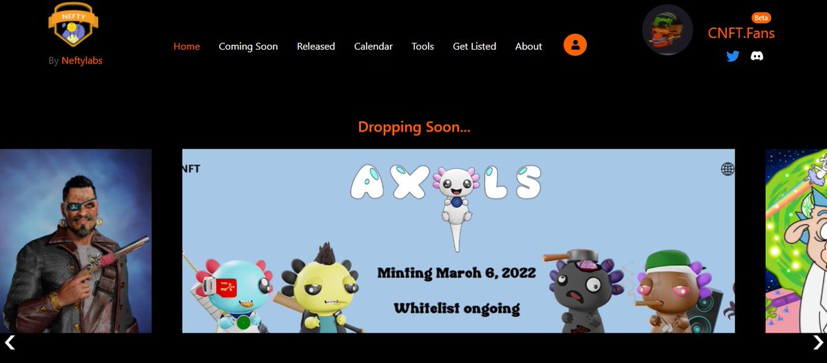 cnftfans's tweet image. 🎉25,000 NEFTY Token Giveaway from CNFT.Fans🎉
To enter:
1. Follow @CNFTFans
2. Like/Retweet
3. Tag 2 friends

Winner announced on Apr 1st.

 provides complete information on CNFT projects.

#CNFT #CNFTGiveaway #CNFTGiveaway #CardanoNFT #NFT