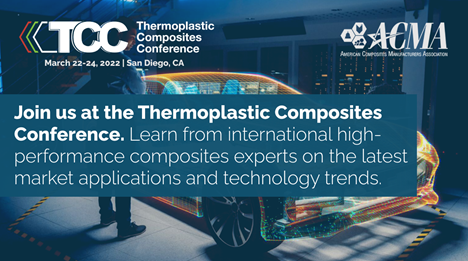 We're excited to exhibit at the upcoming Thermoplastic Composites Conference, presented by <a href="/ACMAcomposites/">ACMAcomposites</a>. Come talk to our experts about high-performance #PEEK and #LMPAEK solutions. #Composites #TCC2022
