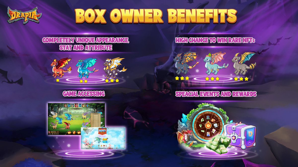 🎁 Box Owner Enormous Benefits 🎁

👀 If you’re still hesitant to buy Mystery Boxes, check out all these amazing benefits that it’ll give you in return!

It’s so worth a purchase, right? Don’t miss the first INO on Babylons tomorrow at 12PM UTC 4th March!! Stay tuned!! 😘