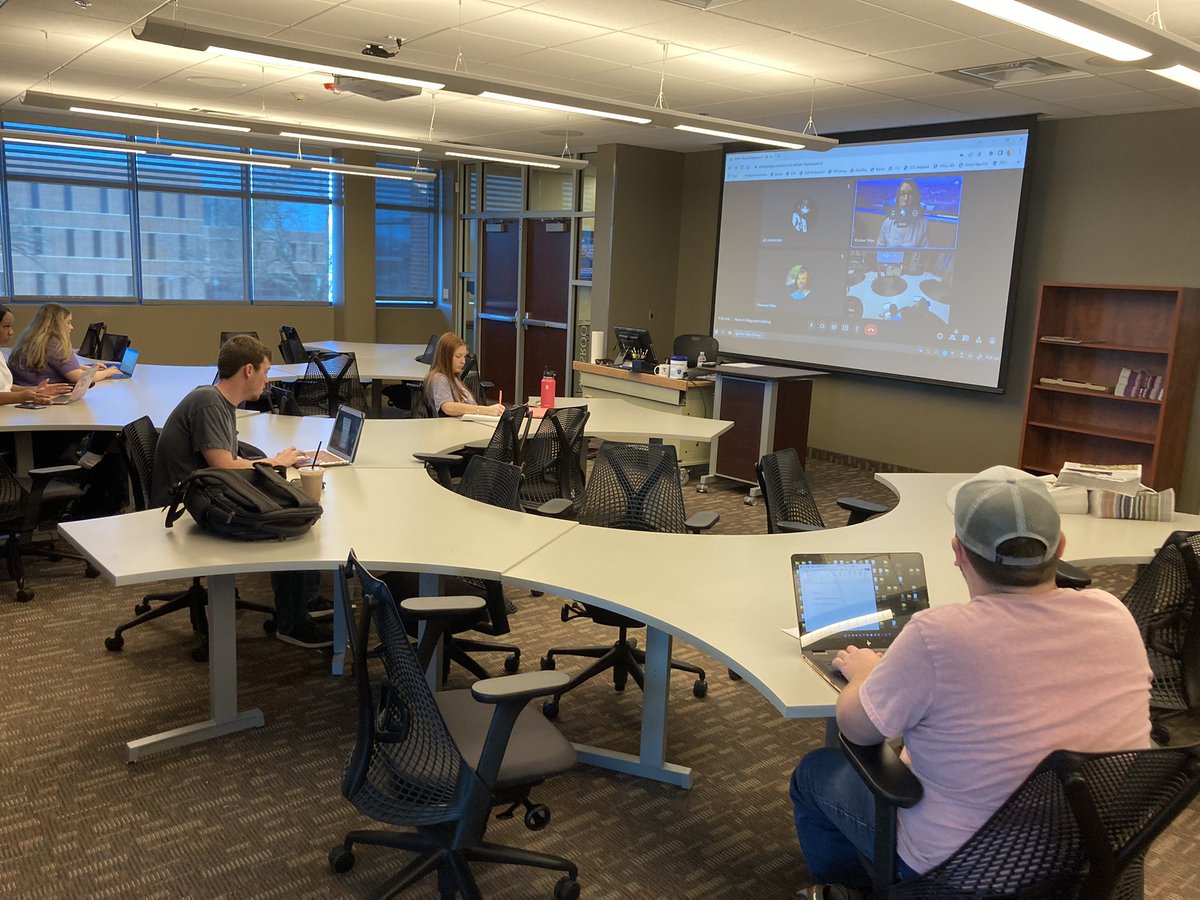 TarletonComm's tweet image. A big TY to @Kristen_Tribe (Managing Editor of Cowboys &amp;amp; Indians @CI_Magazine ) for speaking with our students today!!! 💜An award-winning writer, Tribe has interviewed the likes of Kevin Costner and James McMurtry.  #commrocks #purplethursday @TarletonState @COLFA_Tarleton