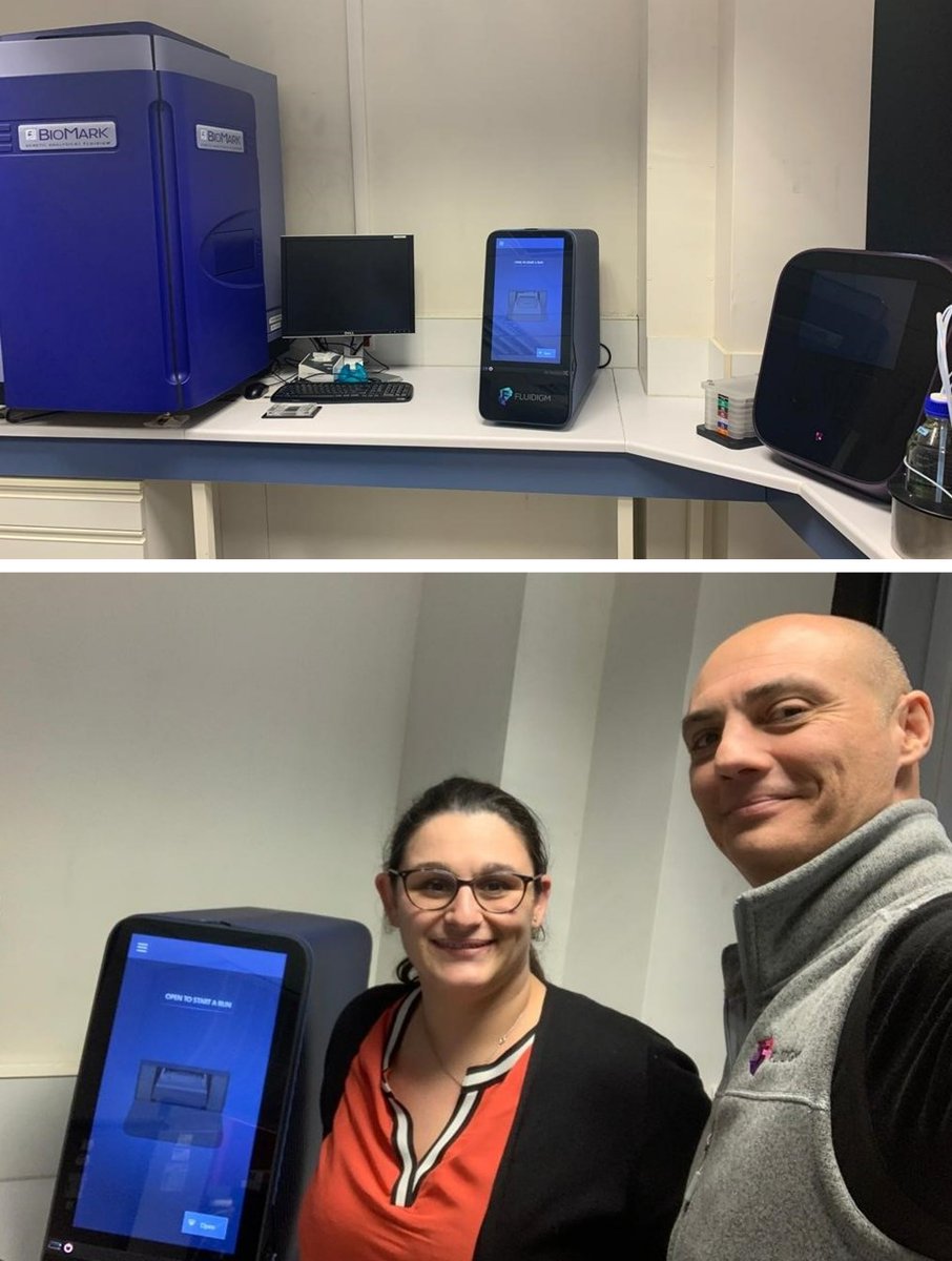 Standard_BioT's tweet image. A new successful Biomark X install at the Centre INRAE Clermont-Auvergne-Rhône-Alpes! The system will be part of the GENTYANE platform to support research conducted at the center.
Thanks to Amélie Barthelemy and Bruno BOUCHERIKHA from the Fluidigm team!
#Biomark #microfluidics