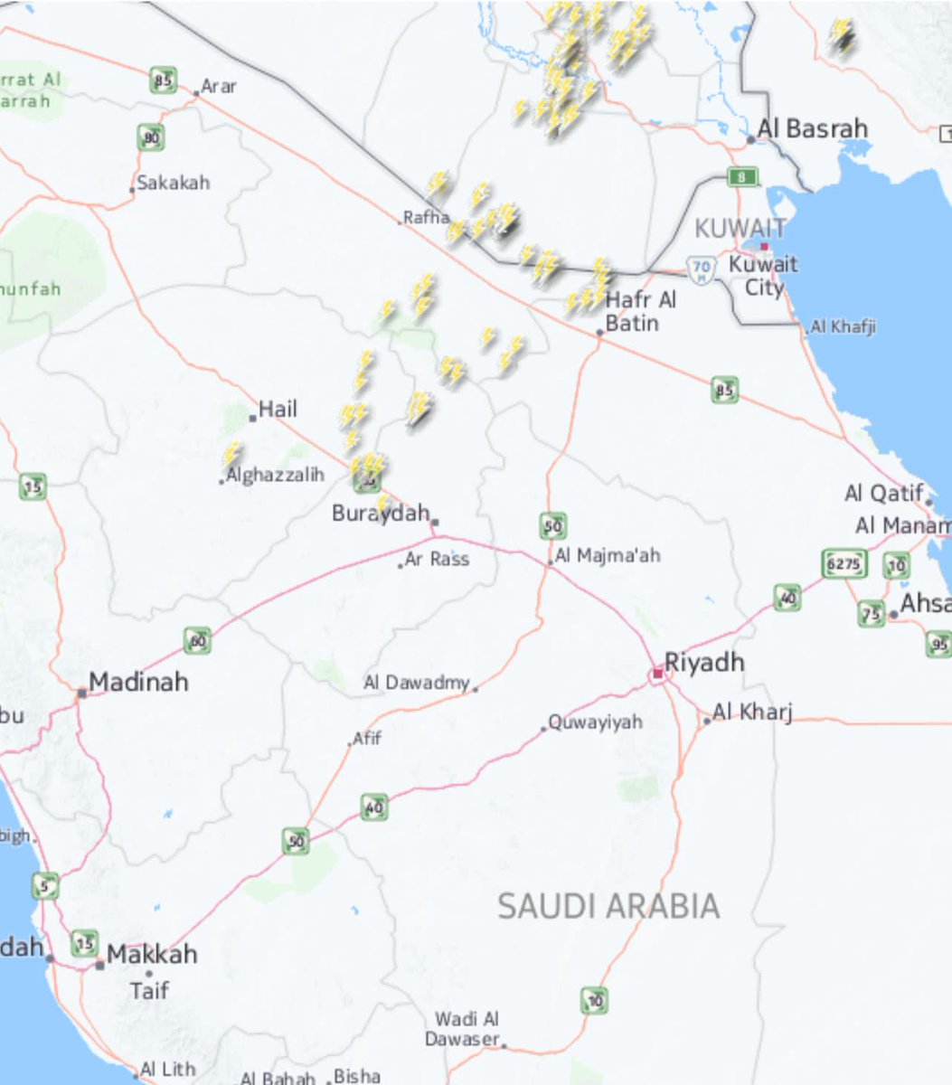 آخر تحديث نشاط رعدي شمال شرق #السعودية #العراق ⌚8:30م #عمر_الجرداني
#شبكة_رذاذ_الشتاء