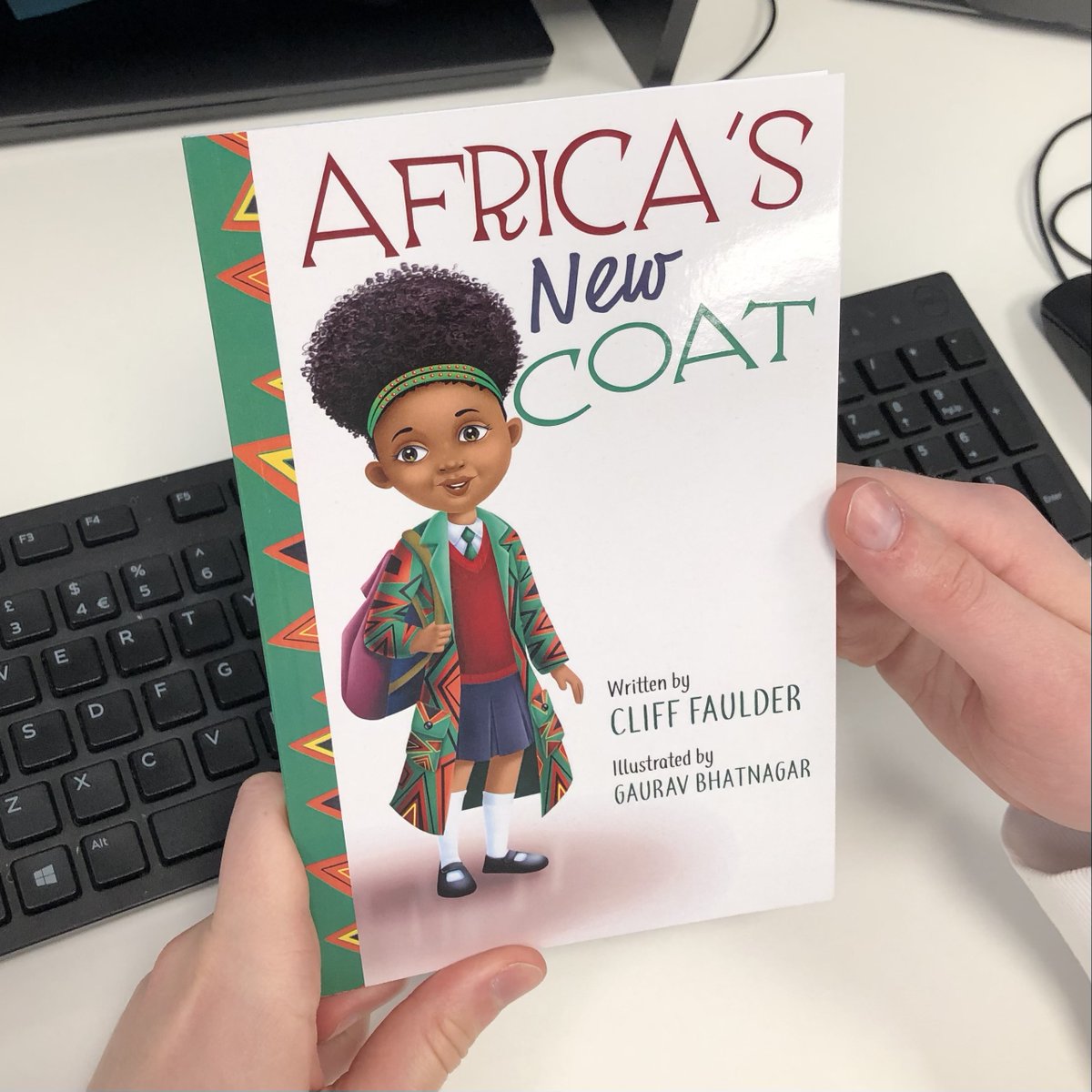 On #worldbookday, we would like to highlight 'Africa's New Coat' by Cliff Faulder.

We believe in creating a more equal society for all, so we’re impressed by how this book teaches young children about the power of love, conflict and brave conversations.

#worldbookday2022