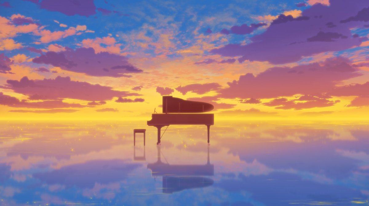 HD wallpaper anime boy instrument musical original piano  Wallpaper  Flare