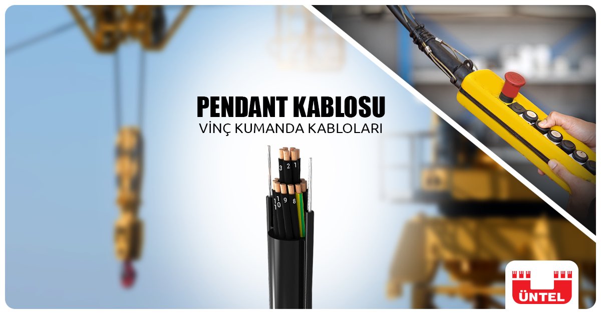 UntelKablo's tweet photo. Çelik askı telli Pendant Kabloları vinç kumanda sistemlerinde kullanılmaktadır. Her iki yanında bulunan çelik teller sayesinde asılı şekilde kullanılabilir. Pendant Kabloları talepleriniz için satış ekiplerimizle iletişime geçebilirsiniz.
#ÜntelKablo #Üntel #UntelCable https://t.co/uWTViUmJ1k