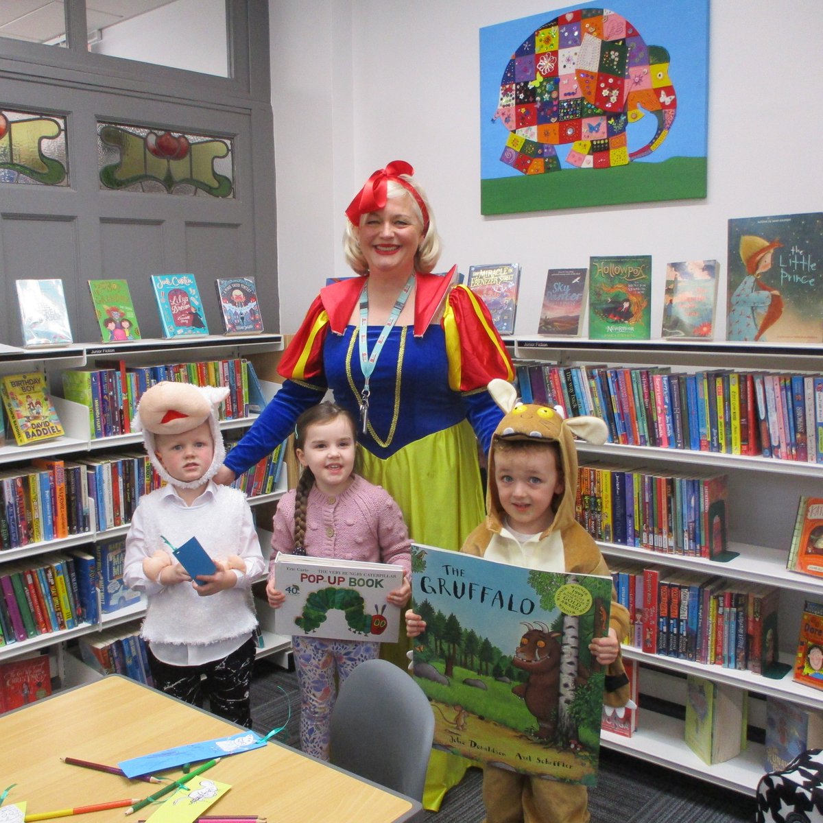 We loved seeing everyone this #WorldBookDay  at #StAnnesLibrary
We think the staff enjoyed dressing up more than the children... but who can blame them!