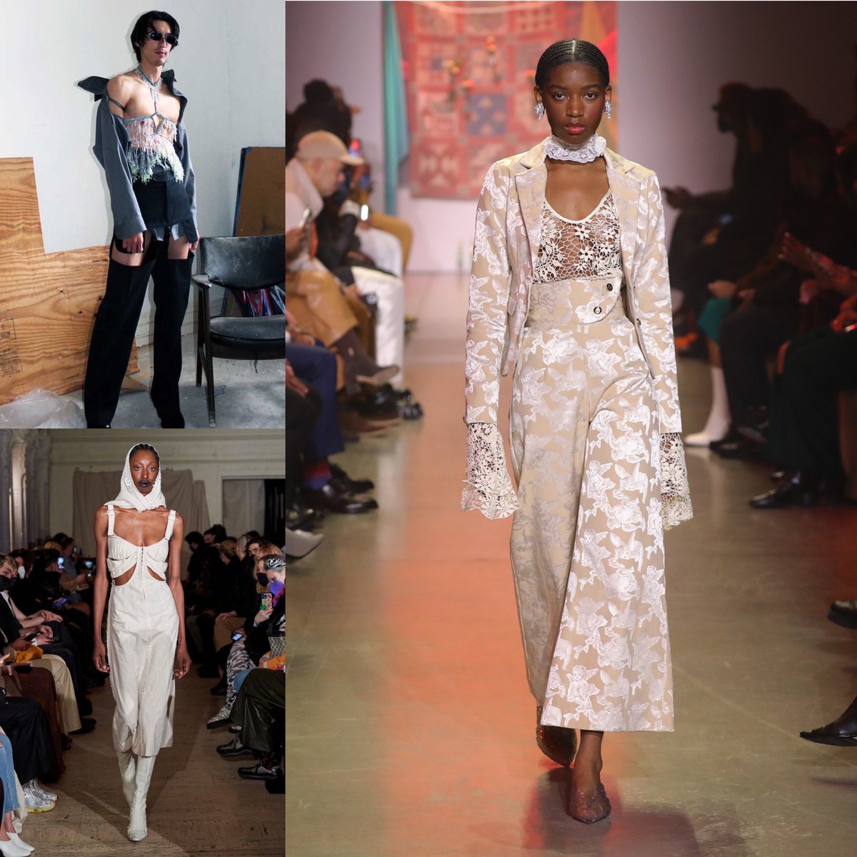 Parsons alumni, faculty, and friends took last month’s #NYFW by storm with their Fall/Winter 2022 collections. Here are just a few of the incredible looks ⬇️  #ParsonsProud