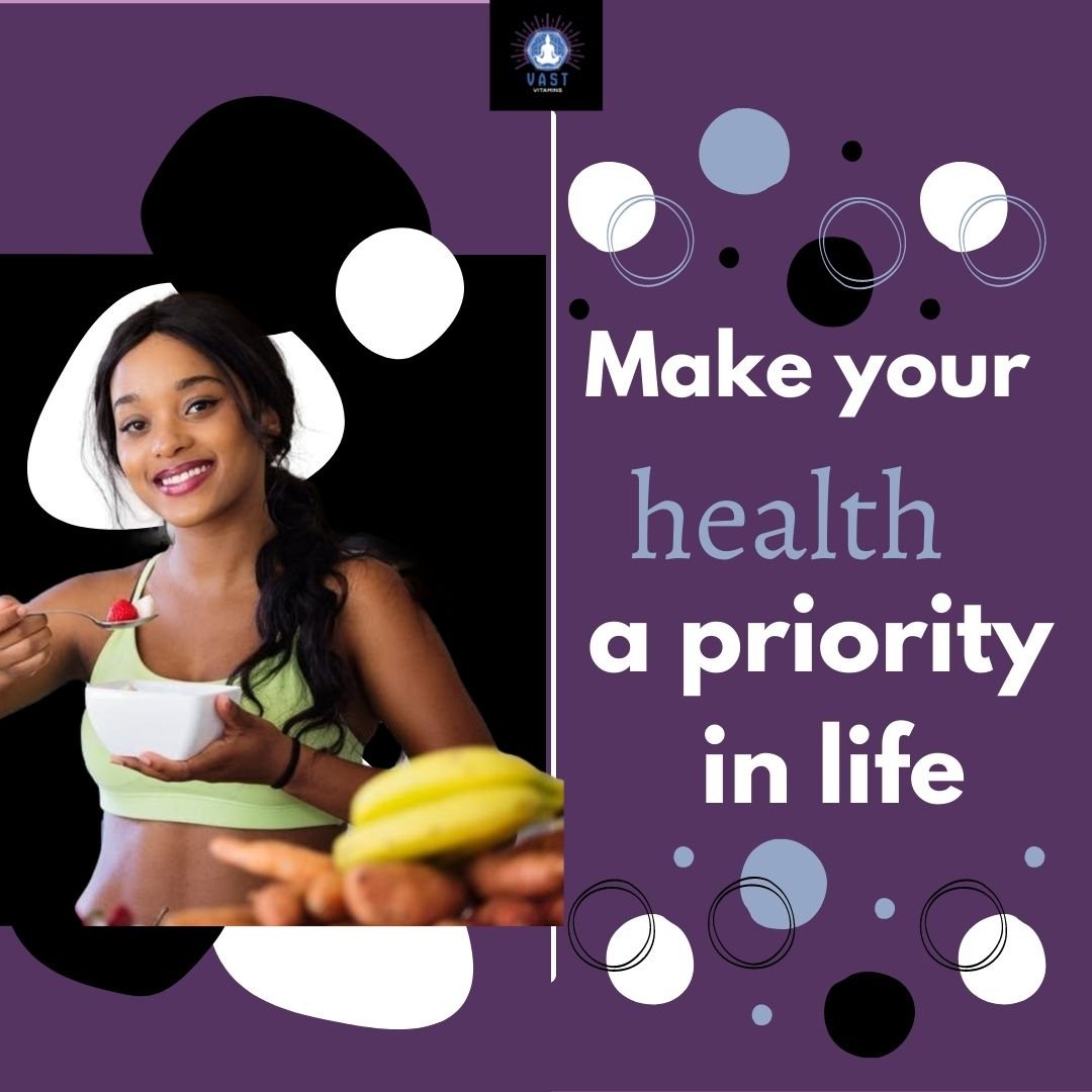 Do not compromise on your health. No matter how busy you are in your life, your health should always be your topmost priority. #mentalhealth #holistichealth #healthytips #healthysnacks #healthysnack #healthyskin #healthyrecipes #healthynaturalhair #healthymind #healthymeal