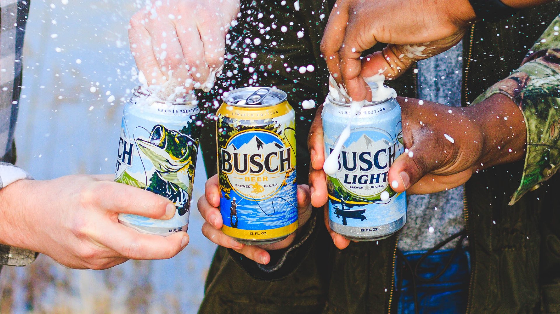 Busch Beer on X: 🎣 REEL IN OUR NEW FISHING CANS 🎣 Lure your buddies over  to crack open some cold Busch Lights with our new limited-edition fishing  cans! Drop a 🐟